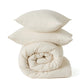 Prewashed Plain Comforter Set