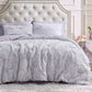 Graceful Bow Jacquard Comforter Set
