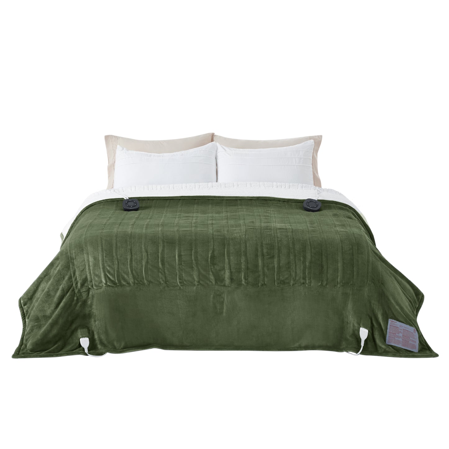 GentleSoft® Solid Flannel Heated Blanket