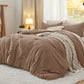 Prewashed Plain Comforter Set