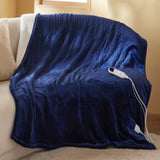 Bedsure Electric Heated Flannel Blanket