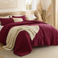 Prewashed Plain Comforter Set