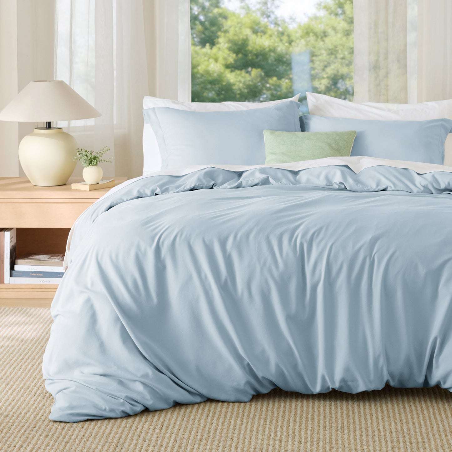 Brushed Microfiber Duvet Cover Set