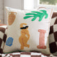 U by 100% Cotton - Dawn Island Throw Pillow Cover