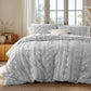 Boho Tufted Embroidery Duvet Cover Set