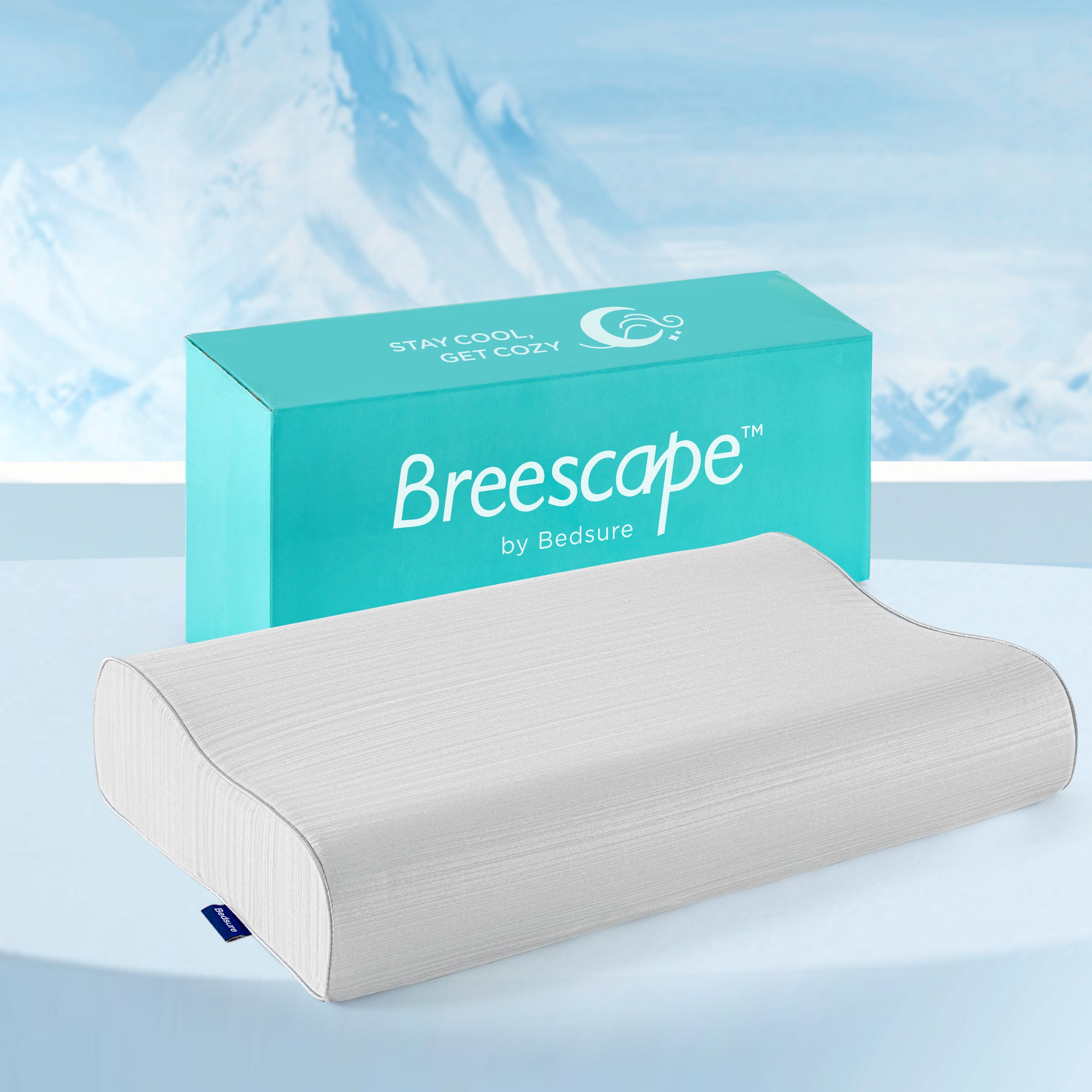 Breescape™ Contoured Cooling Pillow