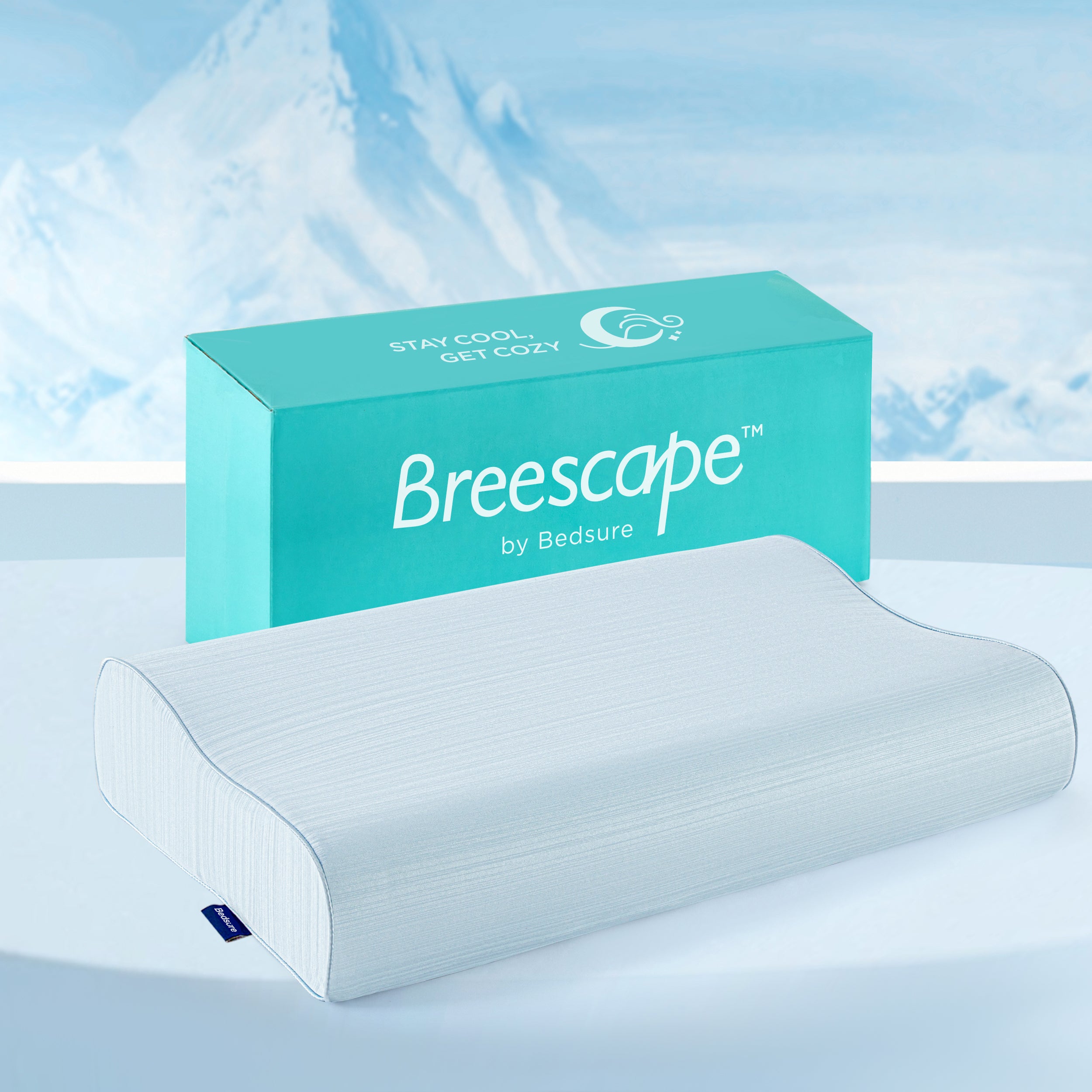 Breescape™ Contoured Cooling Pillow