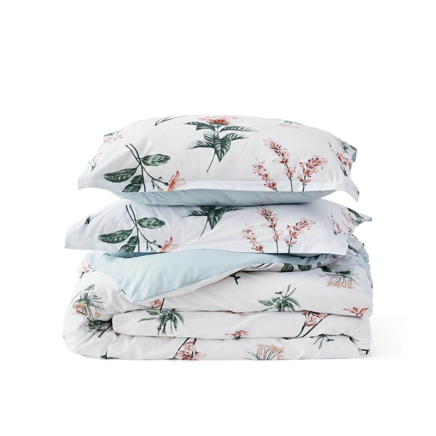 PureWoven™ 100% Cotton Patterned Duvet Cover Set