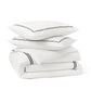 GentleSoft® Cotton Embroidered Hotel Duvet Cover Set