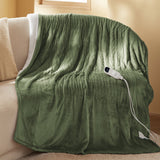 Bedsure Electric Heated Flannel Blanket