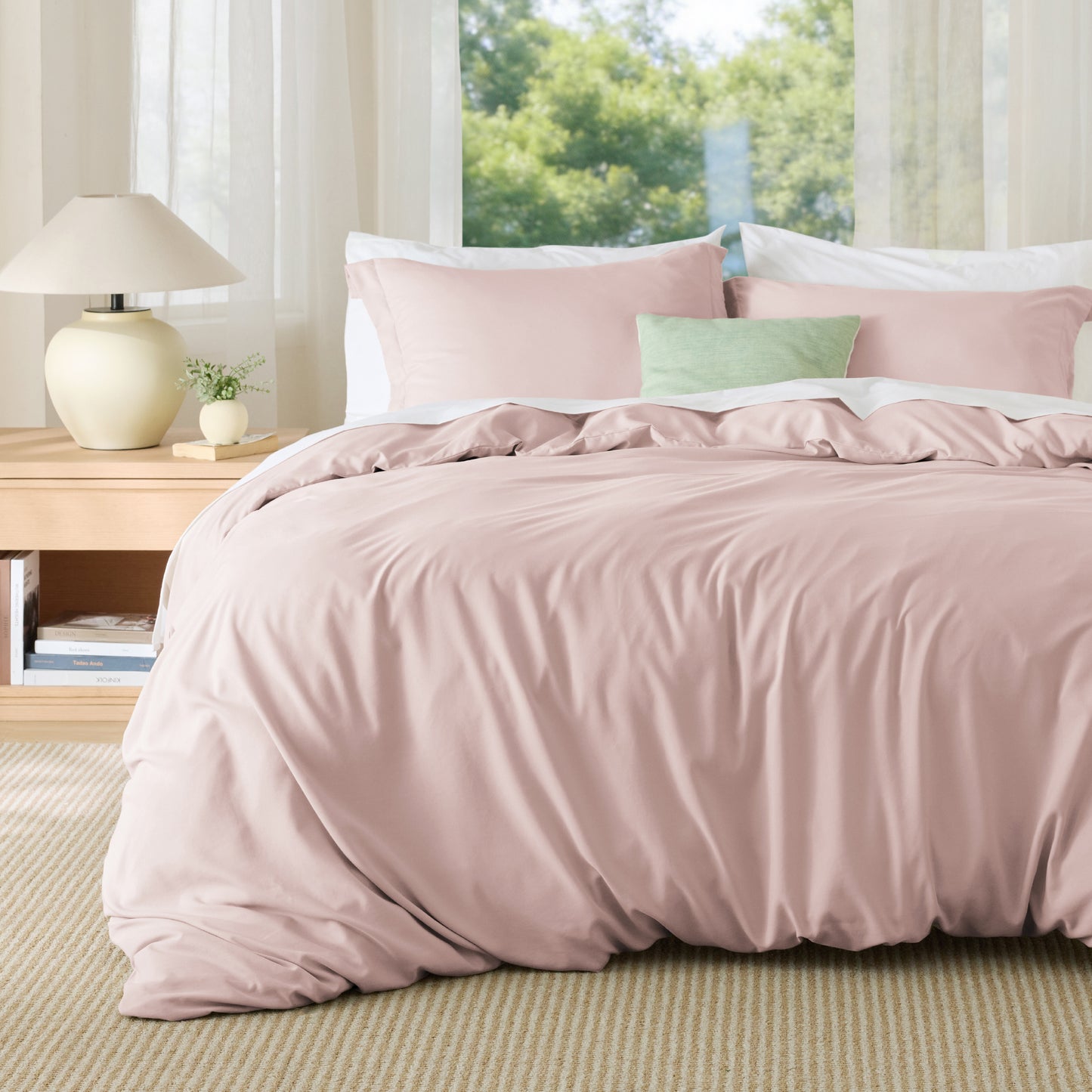 Brushed Microfiber Duvet Cover Set