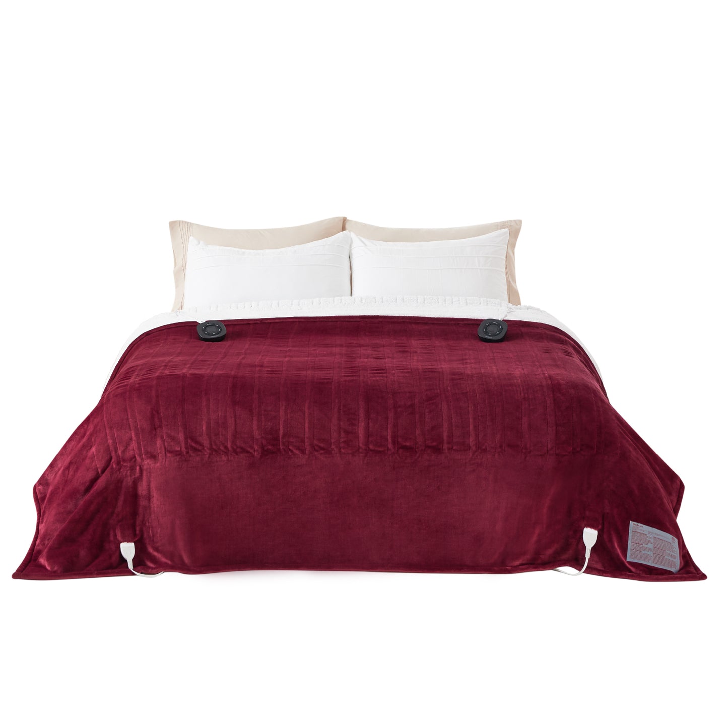GentleSoft® Solid Flannel Heated Blanket