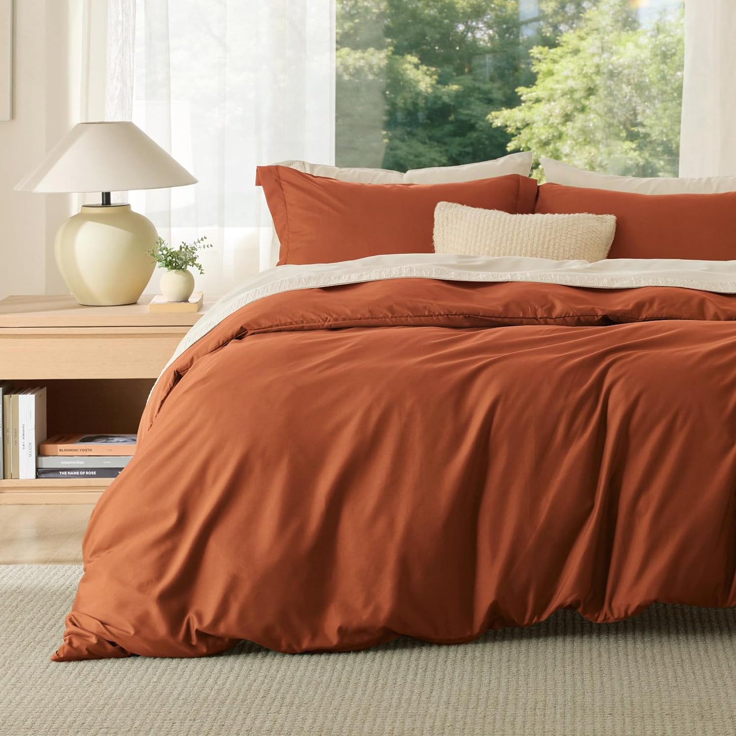 Brushed Microfiber Duvet Cover Set