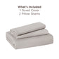 Brushed Microfiber Duvet Cover Set
