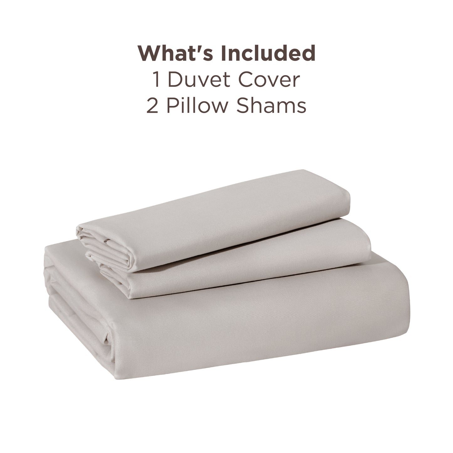 Brushed Microfiber Duvet Cover Set