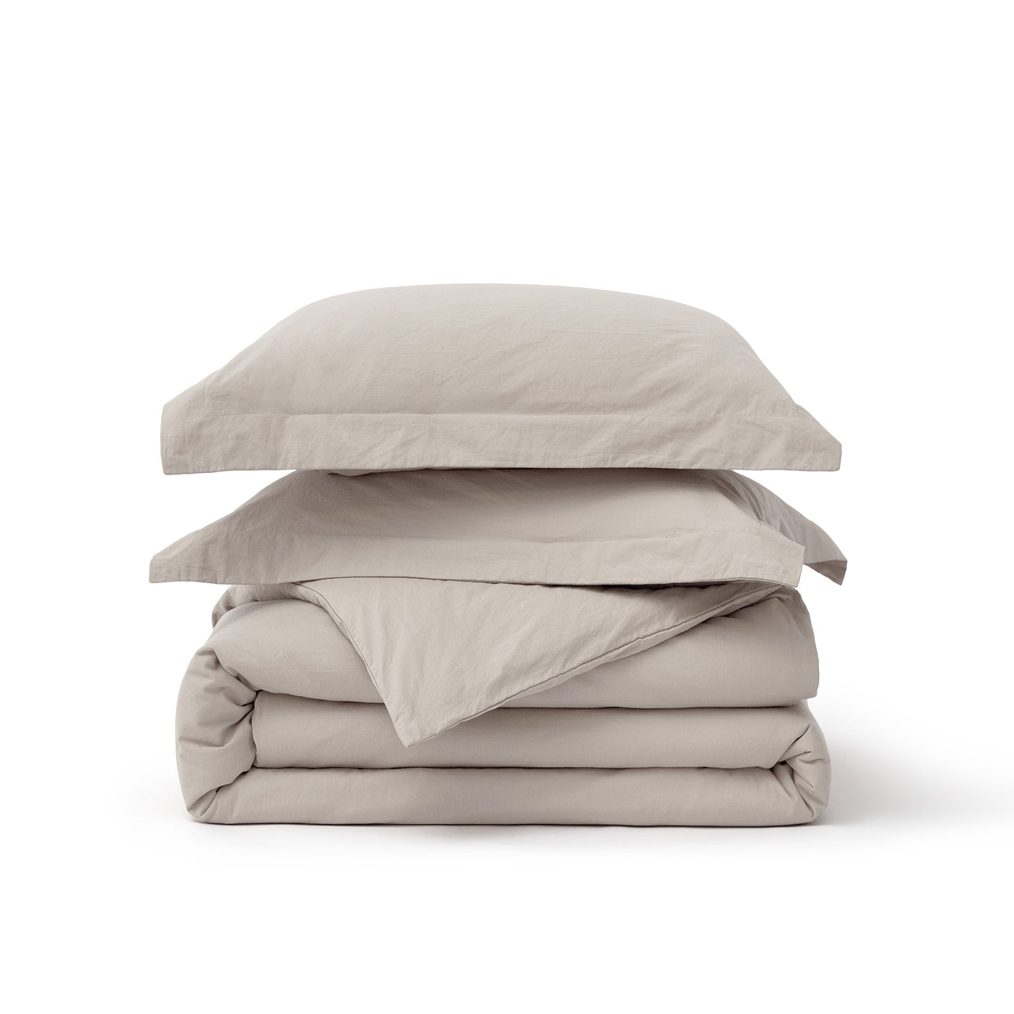 GentleSoft™ Washed Cotton Duvet Cover Set