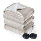 GentleSoft® Solid Flannel Heated Blanket