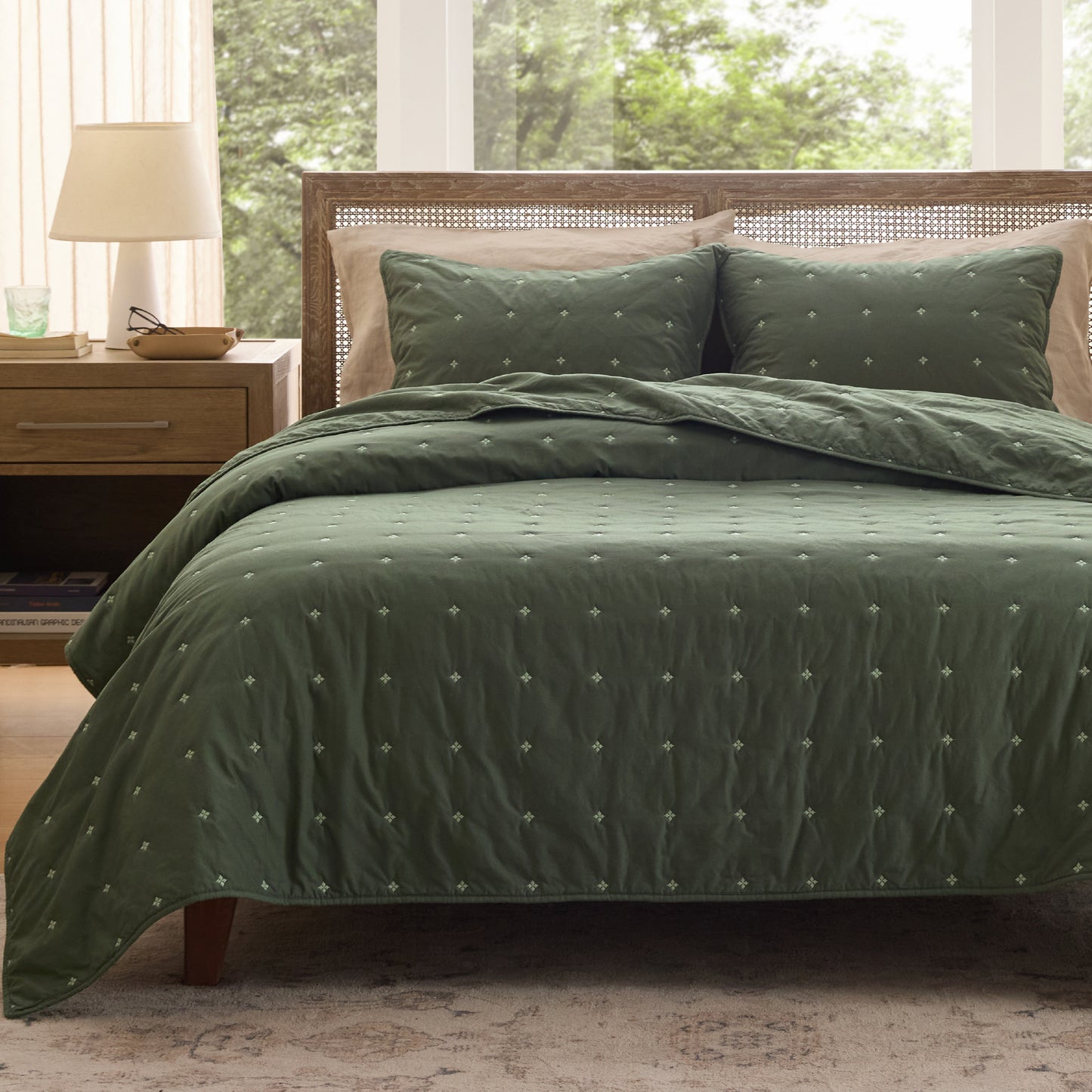 Cotton Clover Quilt Set