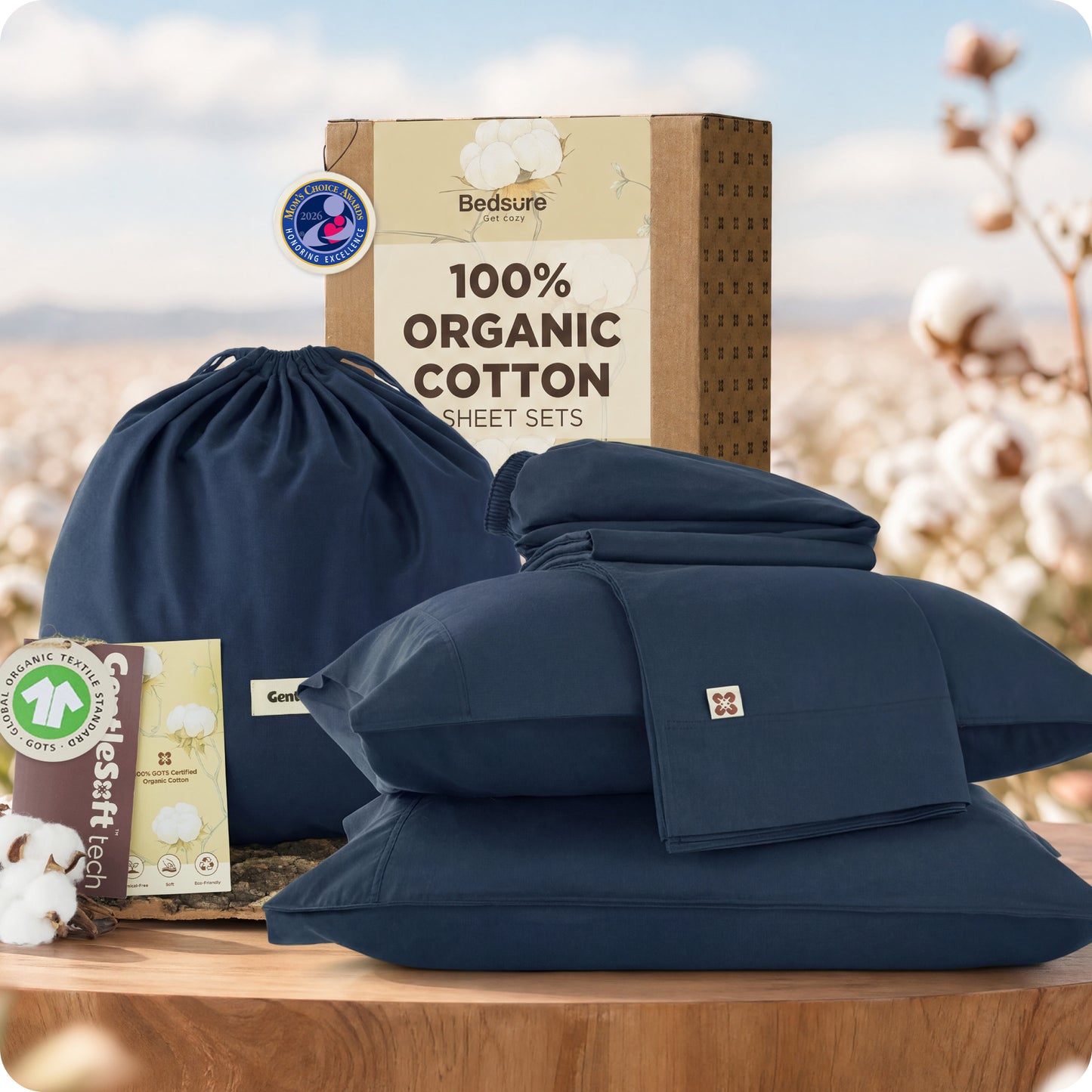PureWoven™ Organic Cotton Sheet Set