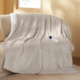 Bedsure Electric Heated Flannel Blanket