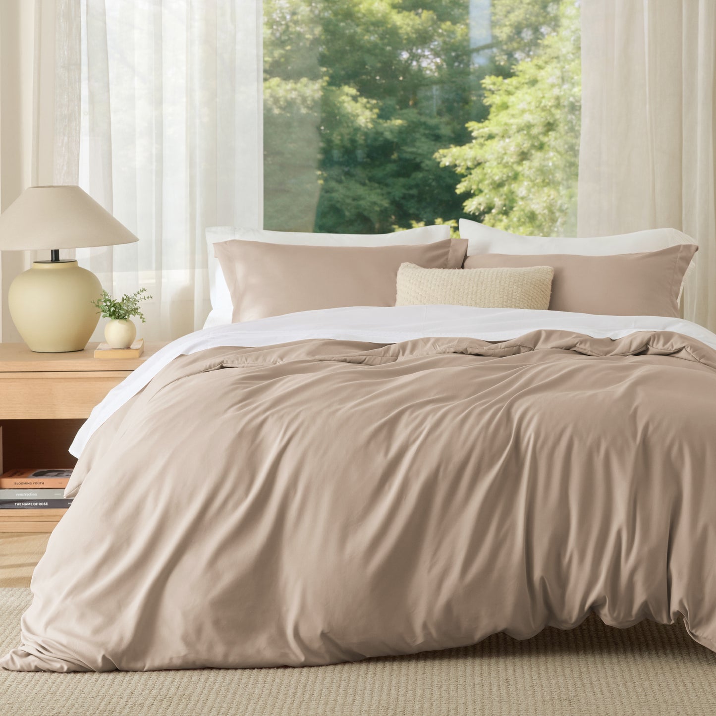 Brushed Microfiber Duvet Cover Set