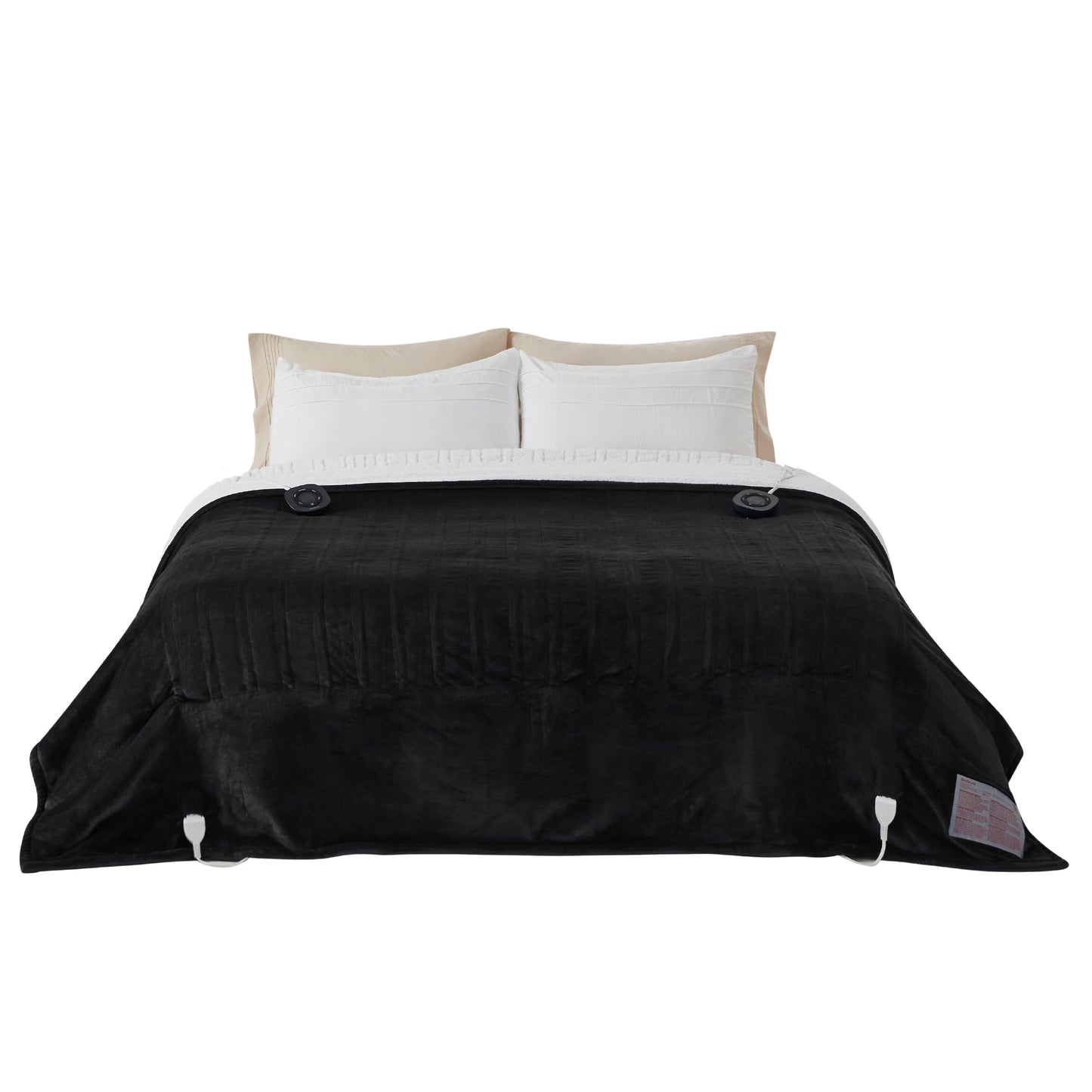 GentleSoft® Solid Flannel Heated Blanket