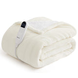 Bedsure Electric Heated Flannel Blanket