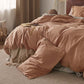 Cotton Linen Hybrid Duvet Cover Set