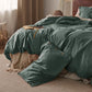 Cotton Linen Hybrid Duvet Cover Set