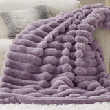 Plush Stripe Blanket