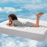 Bedsure Breescape Cooling Mattress Pad with Quilted Fitted Cover