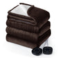 GentleSoft® Solid Flannel Heated Blanket