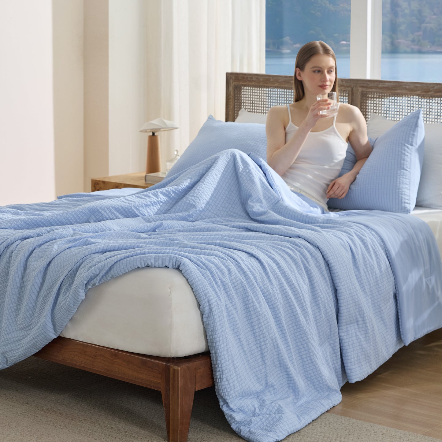 Sleeppease Cooling Comforter Set