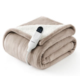 Bedsure Electric Heated Flannel Blanket