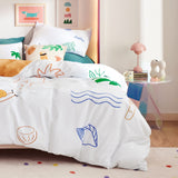 U by Bedsure Island Duvet Cover Set