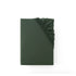Dark green GentleSoft bamboo fitted sheet with elastic edge