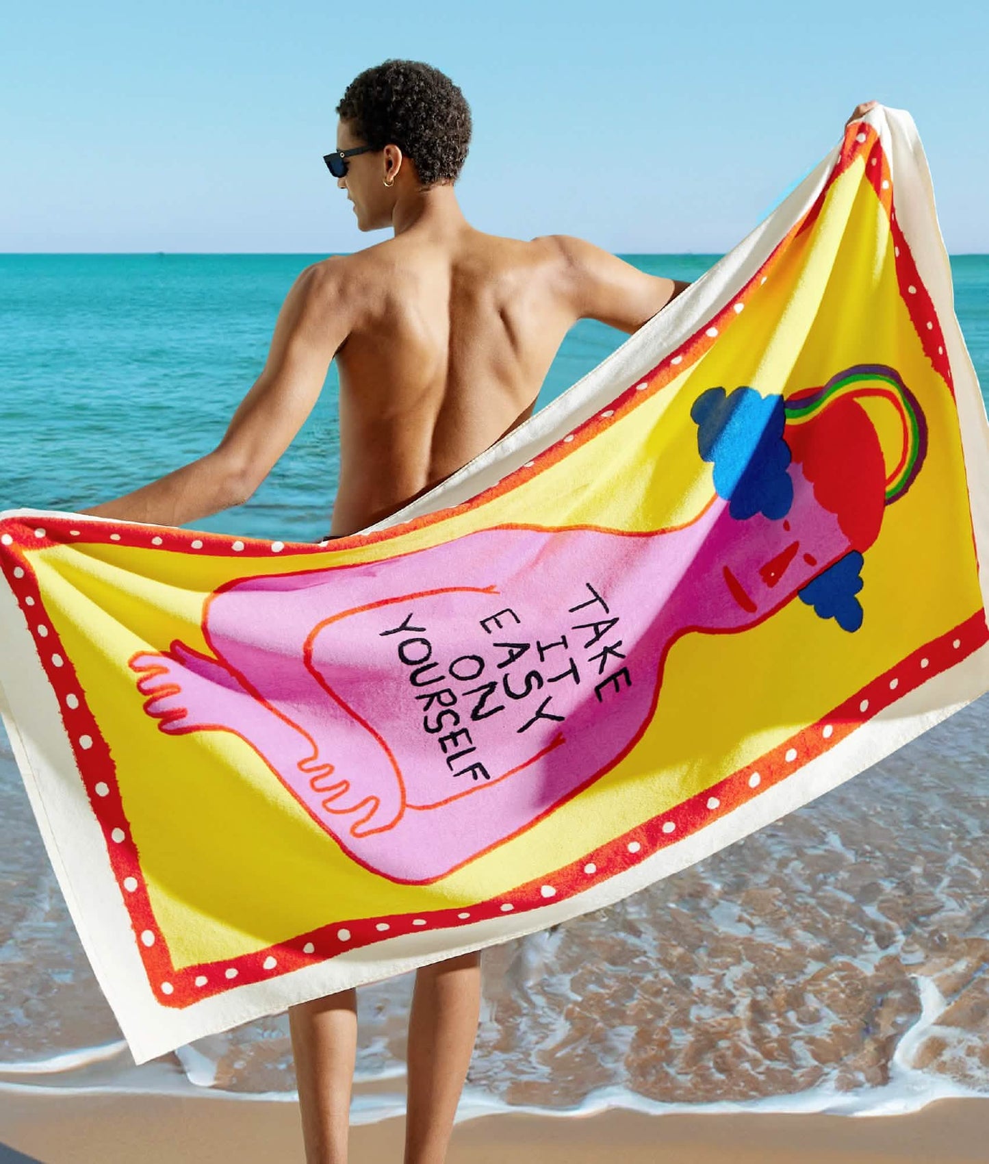 U by 100% Cotton- Simplicity Oversized Beach Towel