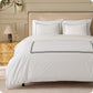 GentleSoft® Cotton Embroidered Hotel Duvet Cover Set