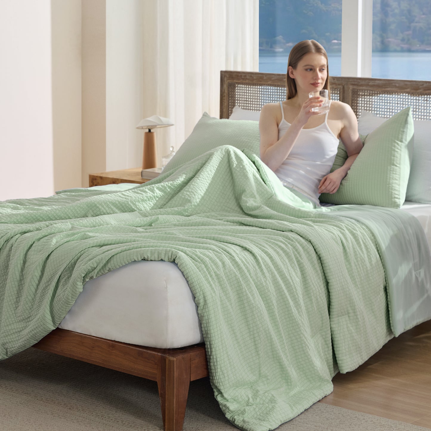 Sleeppease Cooling Comforter Set