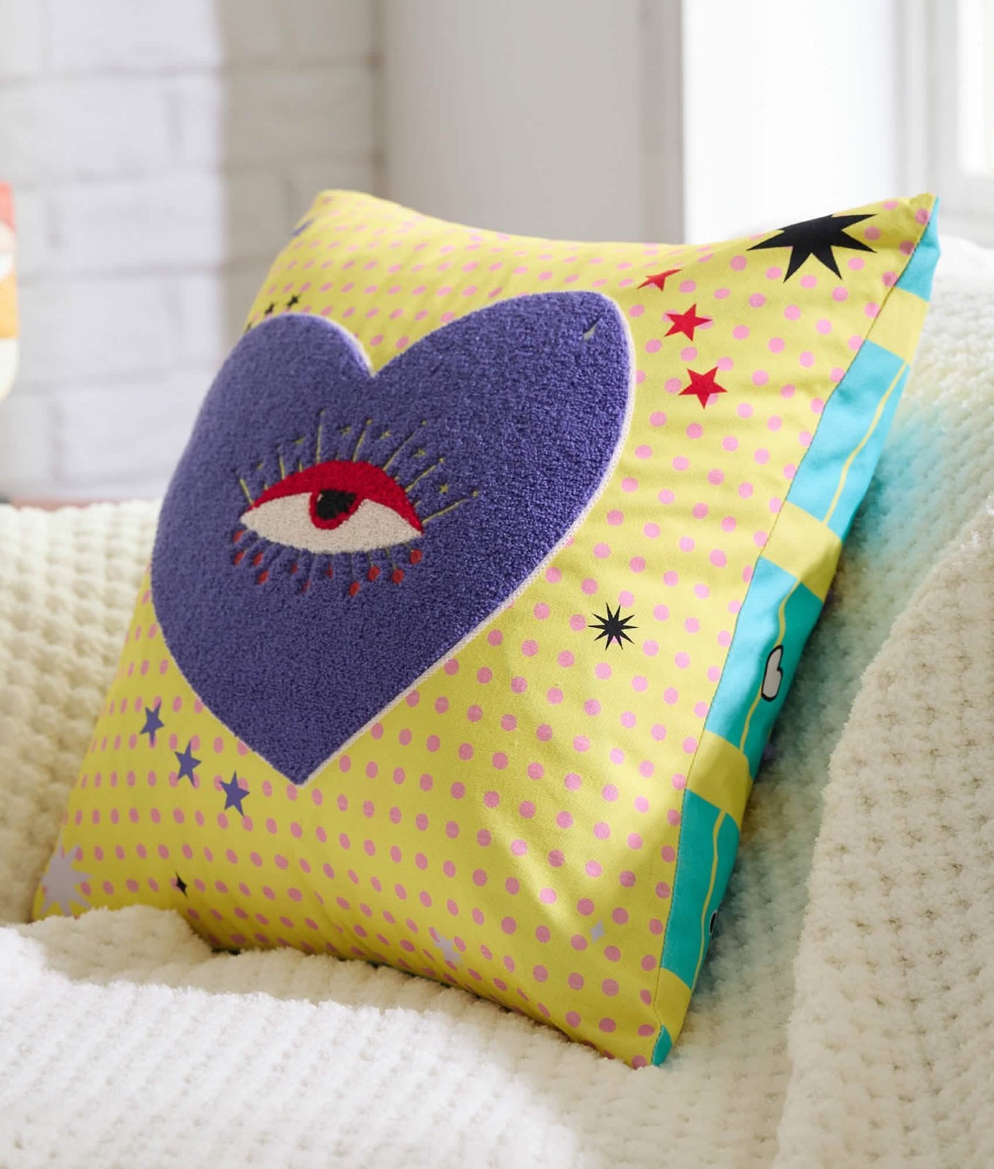U by 100% Cotton - Authenticity Throw Pillow Cover