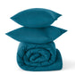 Prewashed Plain Comforter Set
