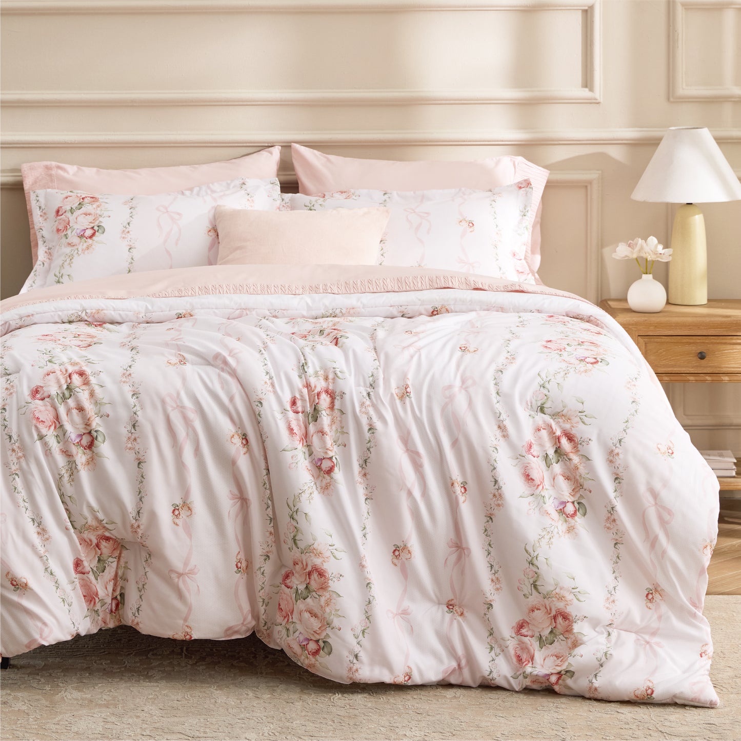 Floral Comforter Set