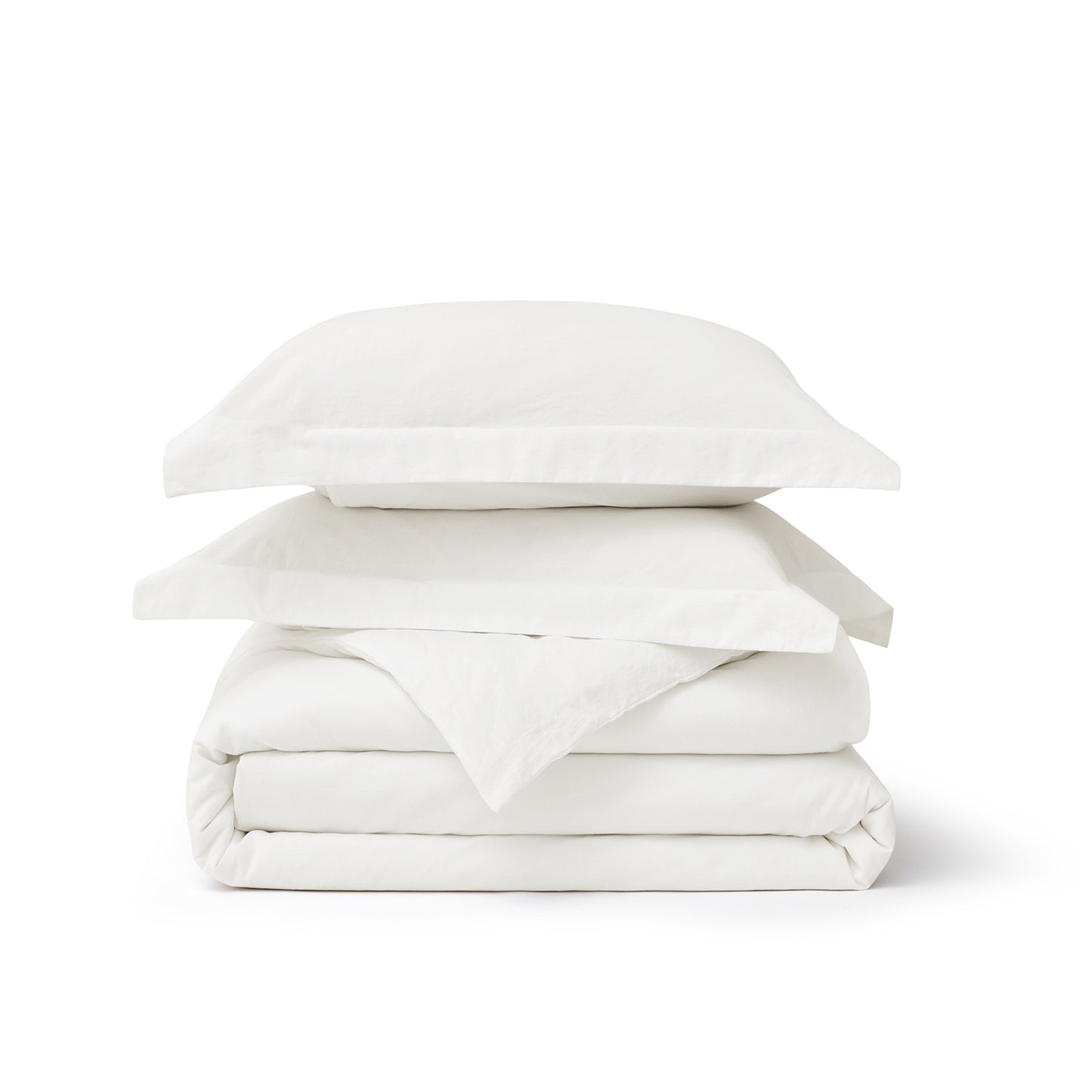 GentleSoft™ Washed Cotton Duvet Cover Set