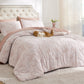 Graceful Bow Jacquard Comforter Set