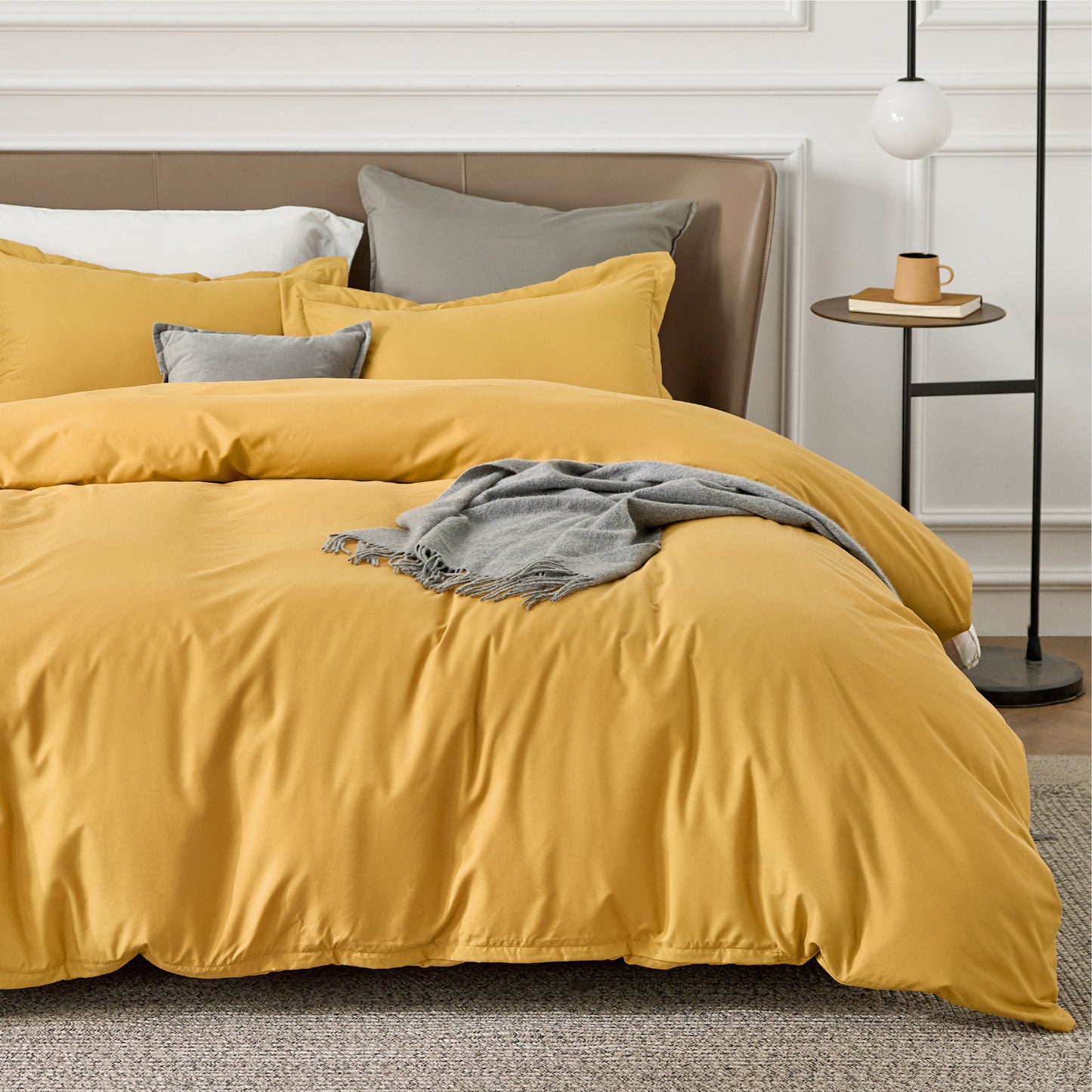 Brushed Microfiber Duvet Cover Set