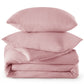 Prewashed Plain Comforter Set