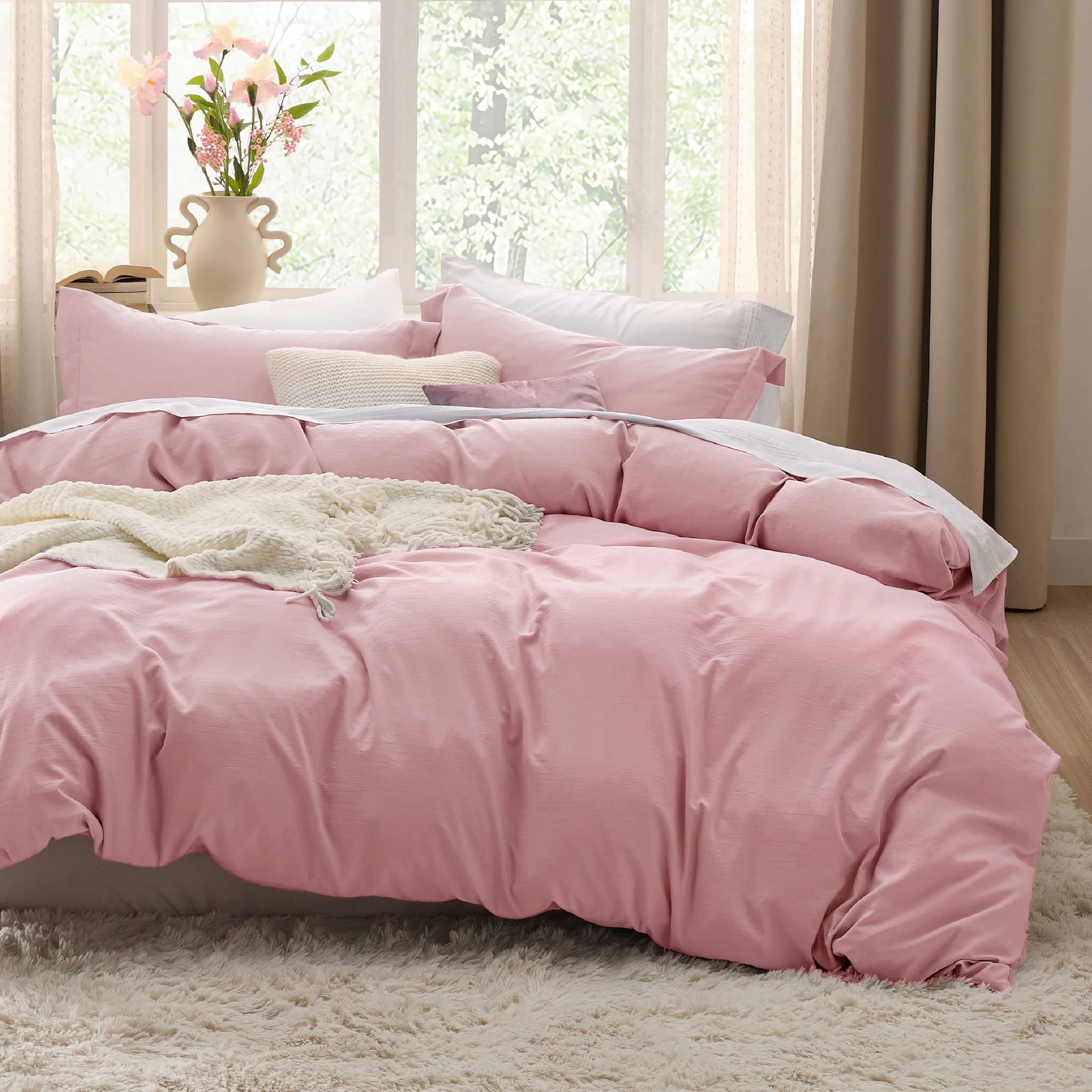 Ultra Soft Hypoallergenic Microfiber Duvet Cover Set