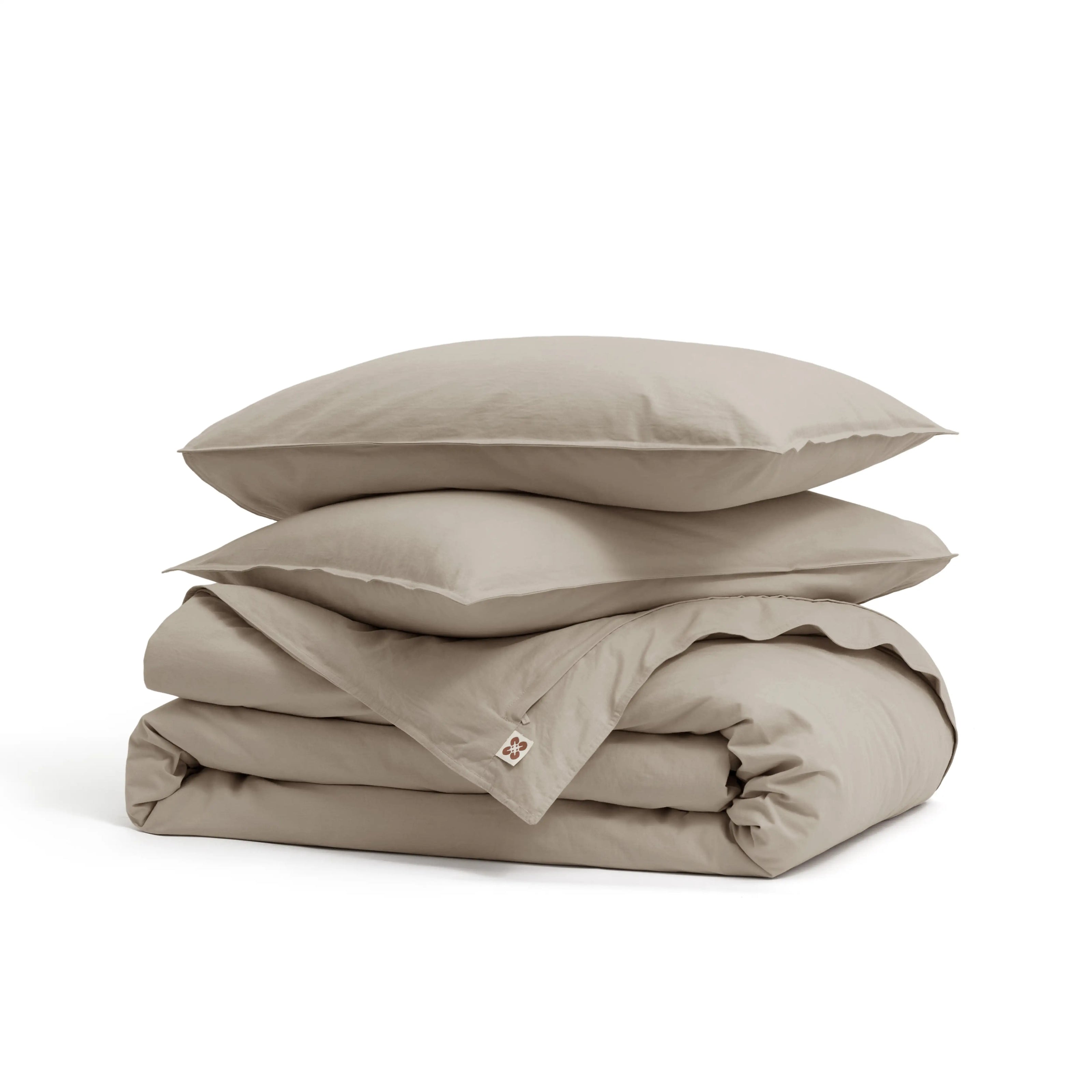 GentleSoft™  Slub Cotton Duvet Cover Set
