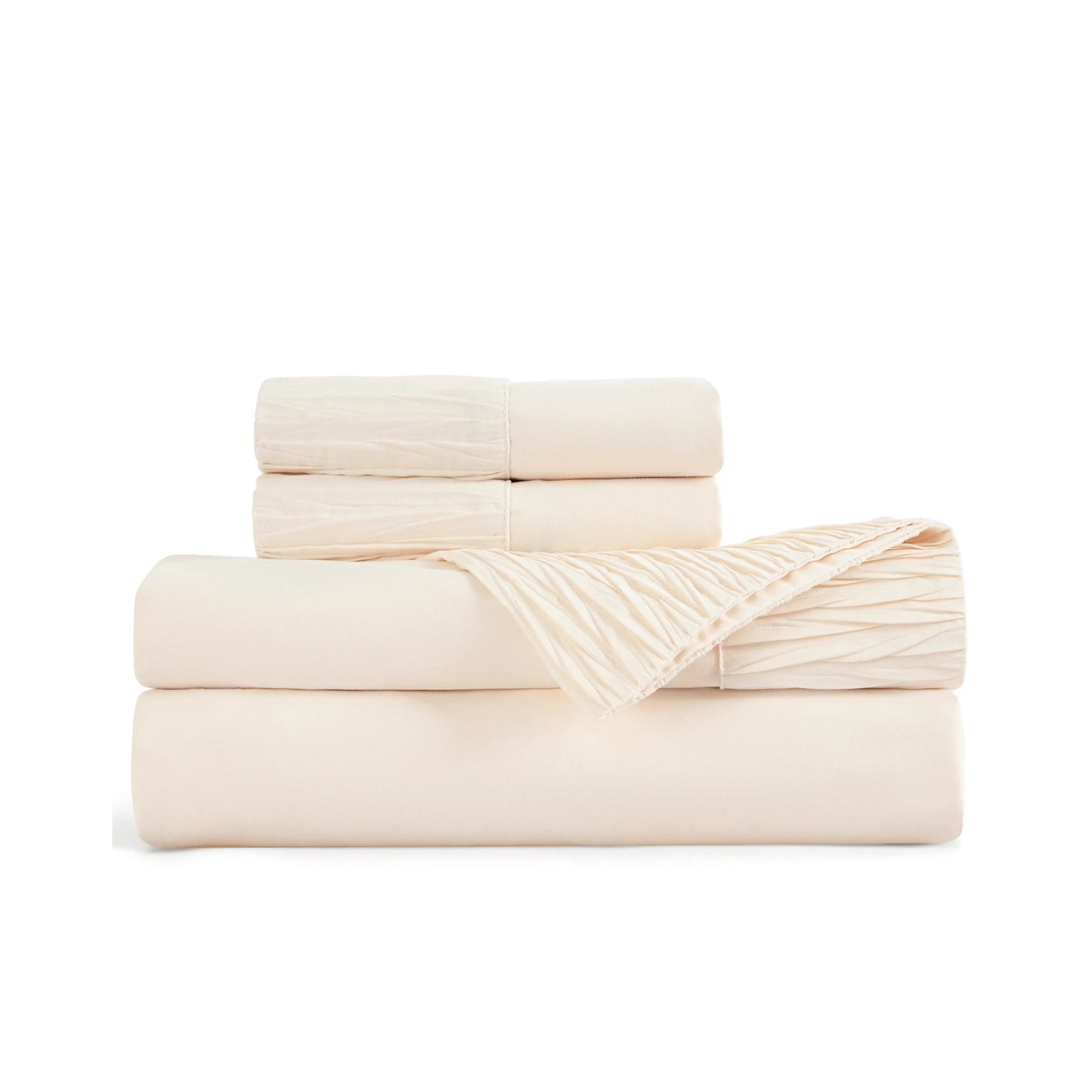 Ruched Sheet Set