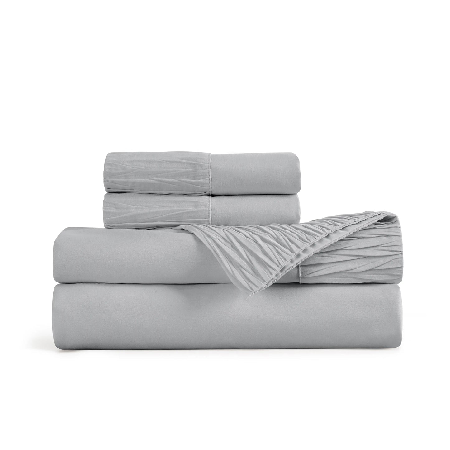 Ruched Sheet Set